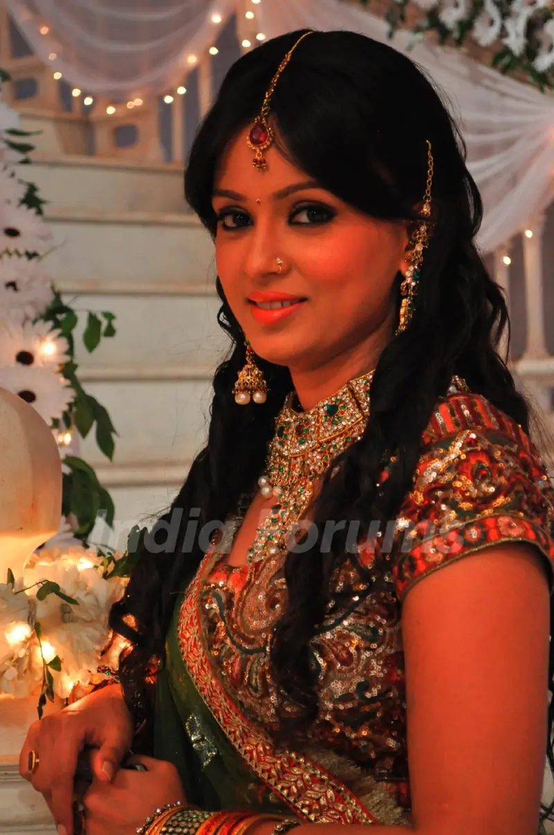 Snigdha Srivastava On the sets Of Shorr - Kankoo Ki Kahani Kankoo Ki Zubani