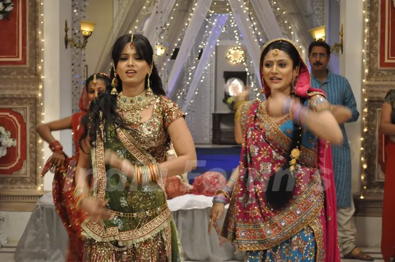 Snigdha Srivastava On the sets Of Shorr - Kankoo Ki Kahani Kankoo Ki Zubani