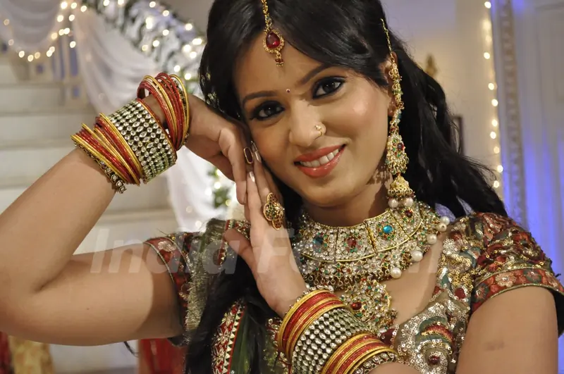 Snigdha Srivastava On the sets Of Shorr - Kankoo Ki Kahani Kankoo Ki Zubani