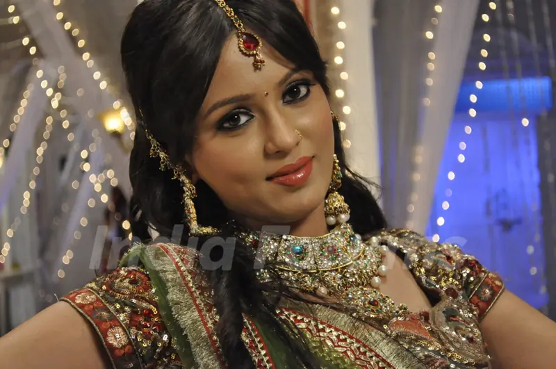 Snigdha Srivastava On the sets Of Shorr - Kankoo Ki Kahani Kankoo Ki Zubani