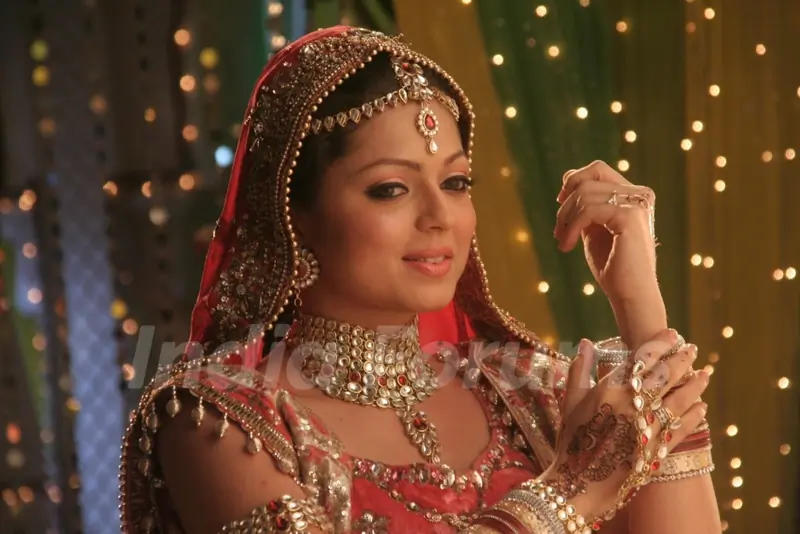 Geet in bridal outfit