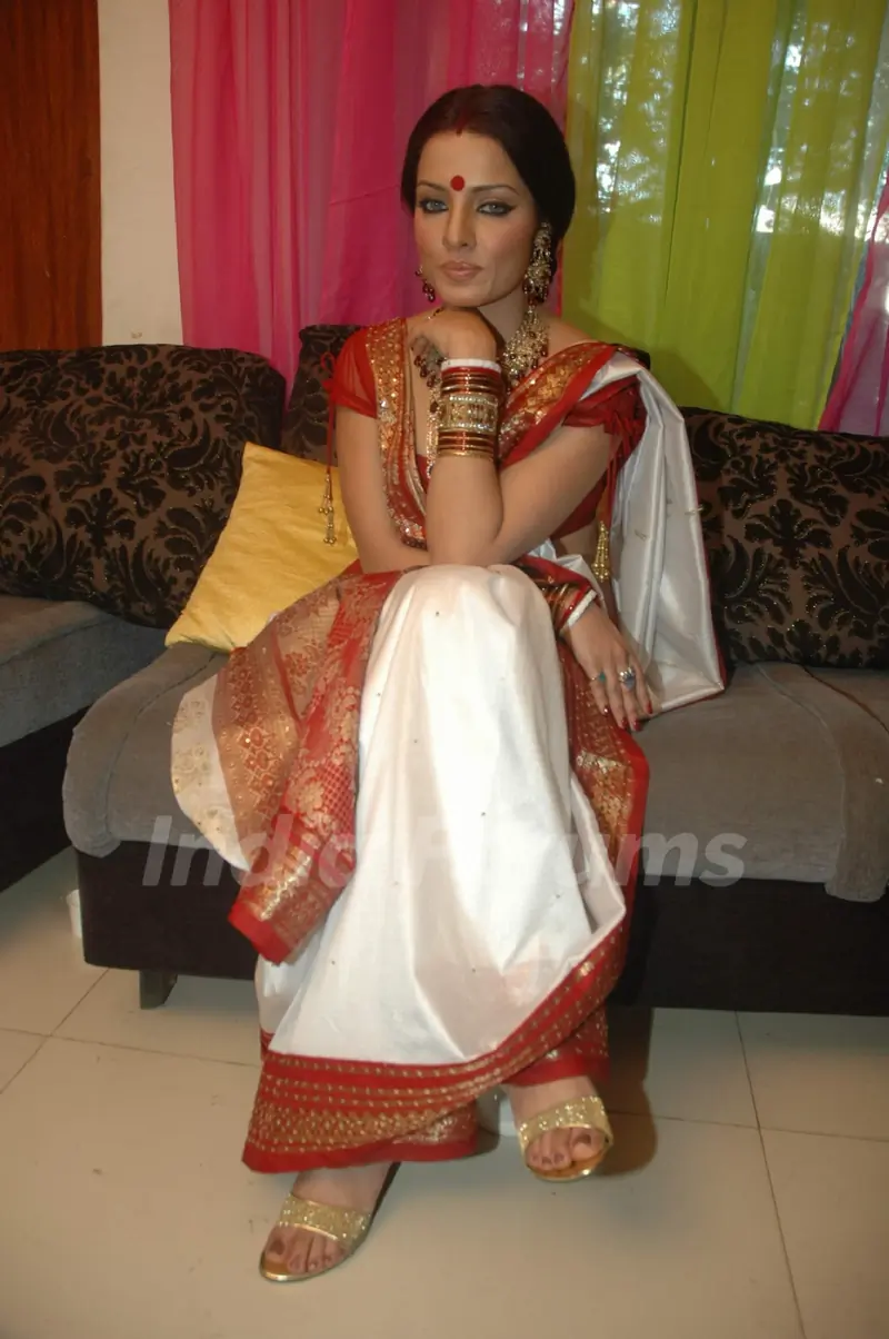 Celina shoots for X-Age mobile ad shoot at Future studio. .