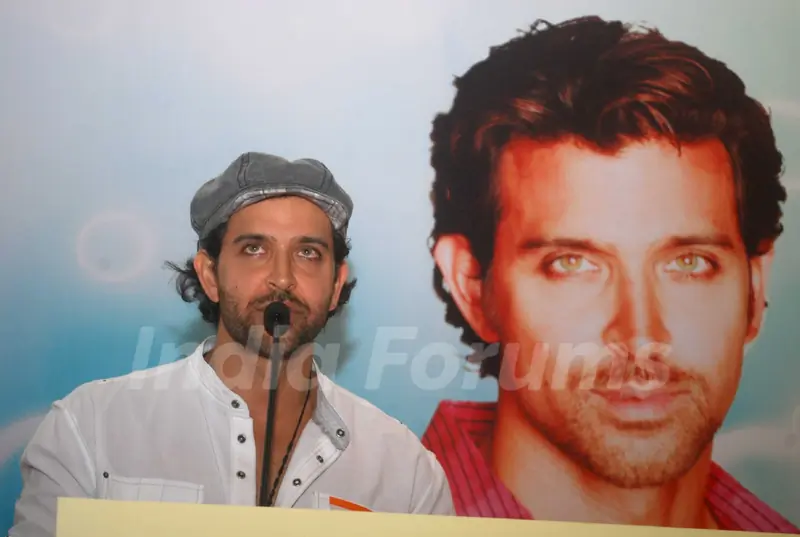 Hrithik Roshan at the launch of 'Save a heart' campaign by SevenHills