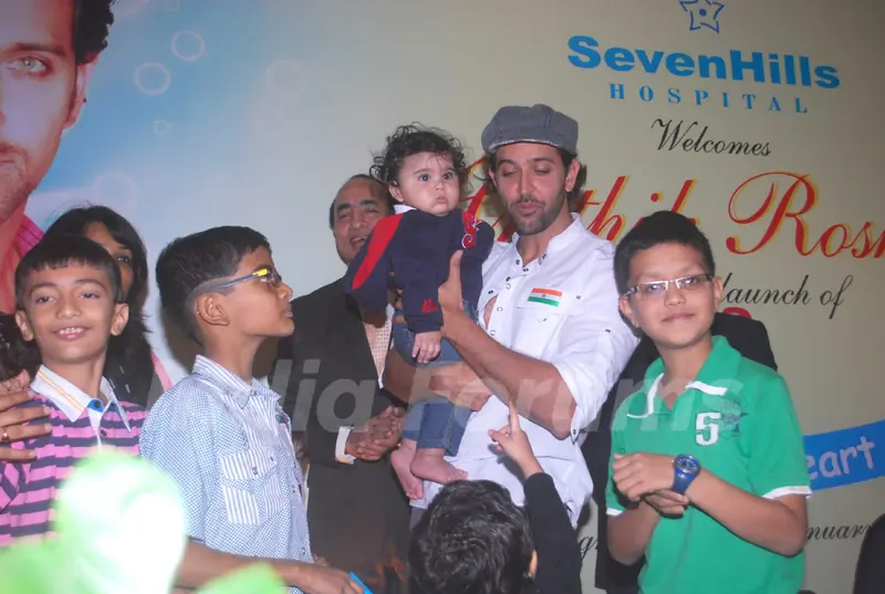 Hrithik Roshan at the launch of 'Save a heart' campaign by SevenHills