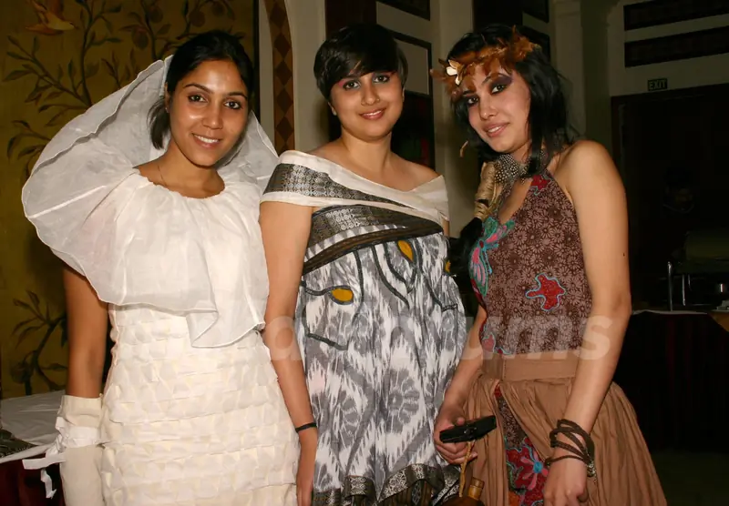 Models showcasing the selected designs for