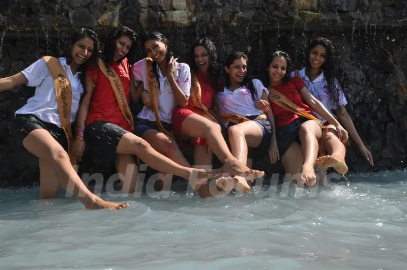 Indian Princess-2011 beauty contest for further Training & Gromming at Blue Ocean Resort, Ratnagiri
