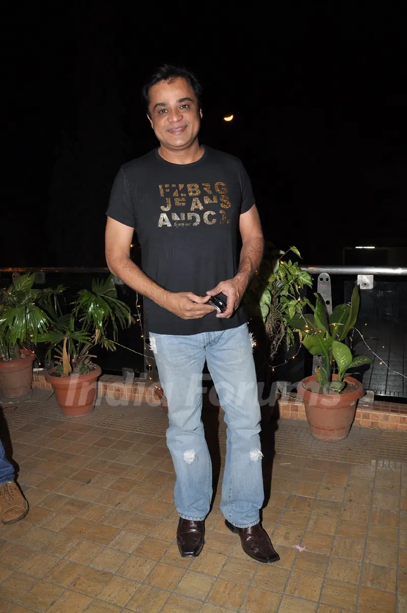 Sanjay Chhel at Celebration party of new serial Pyaar Mein Twist
