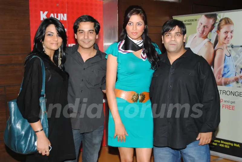 Gaurav, Himanshi, Kavita and Kiku Sharda at Premiere of 'Utt Pataang' movie