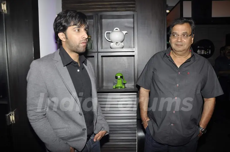 Subhash Ghai at Fat Cafe dinner at Andheri. .