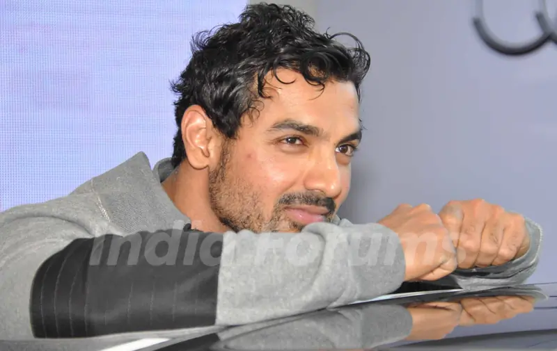 John Abraham at a promotional event of Audi in New Delhi..
