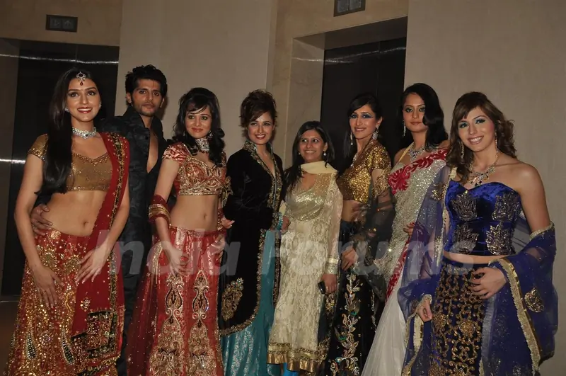 Models at Gitanjali Cyclothon Fashion Show 2011
