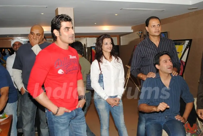 Sumeet Sachdev and Rohit Bakshi at 'Maa Exchange' Success party