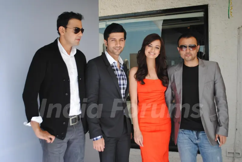 Dia Mirza, Cyrus Sahukar and Vaibhav Talwar at Promotion of Film ‘Love Breakups Zindagi’