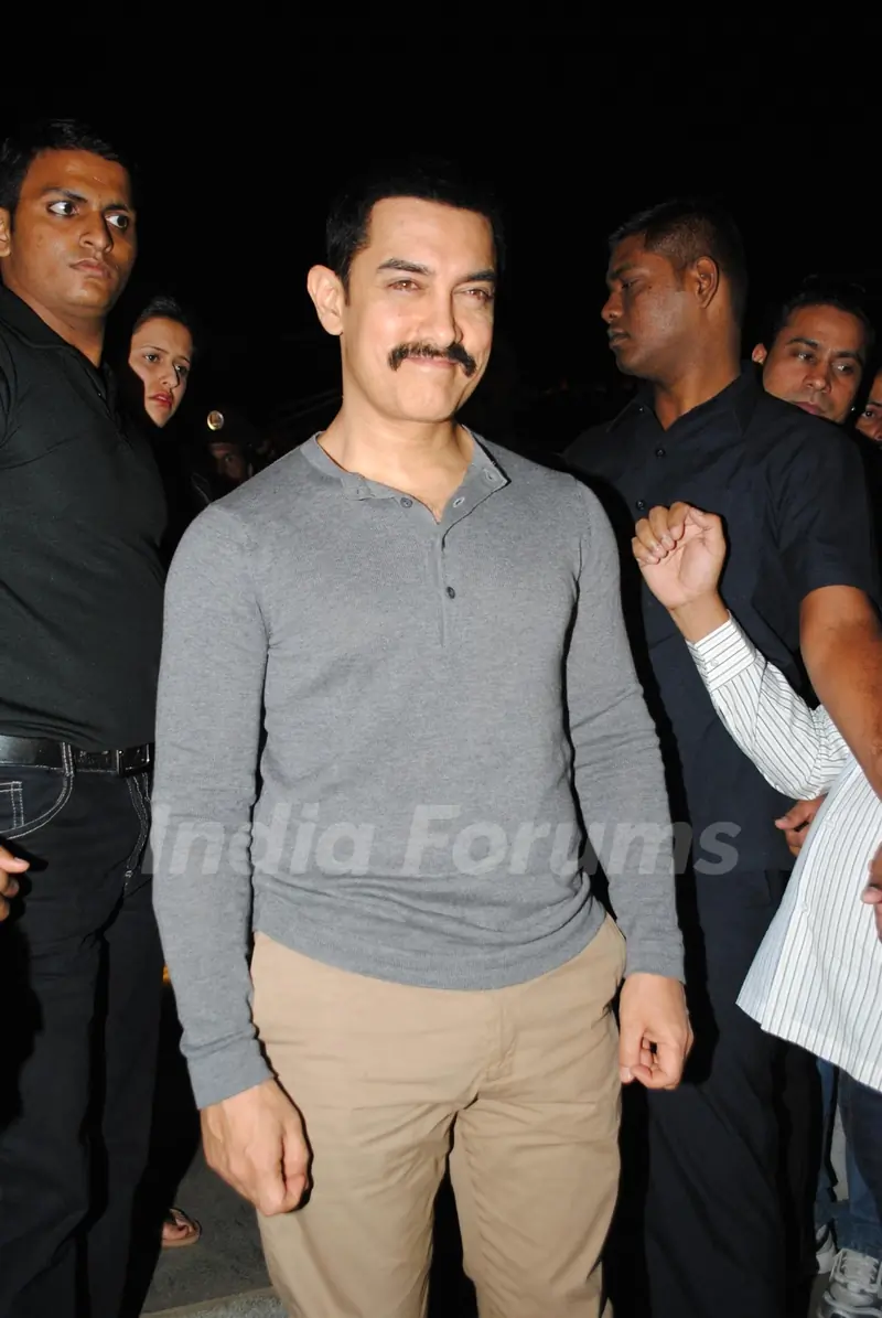 Aamir Khan at 'The Charcoal Project'
