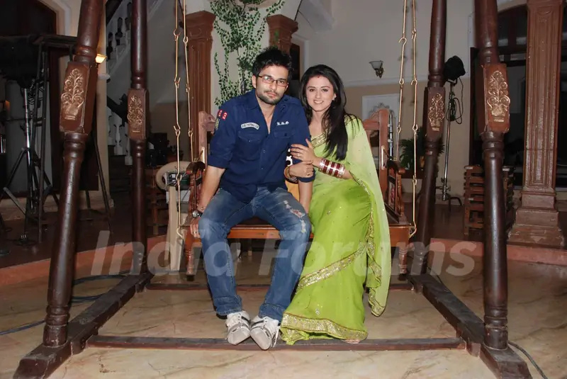 RaQesh Vashisth and Ridhi Dogra at Maryada Serial 100 episodes success bash. .