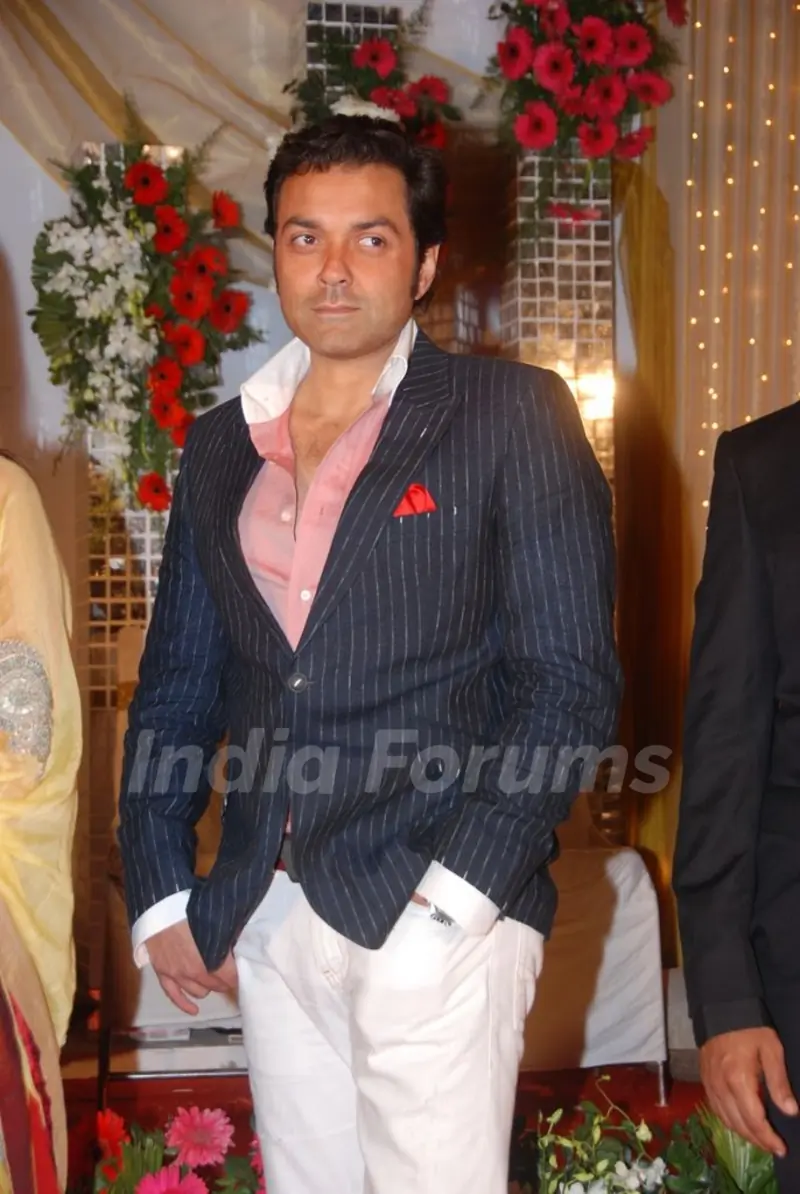 Bobby Deol at Promotional event of film 'Thank You' at Madh Island