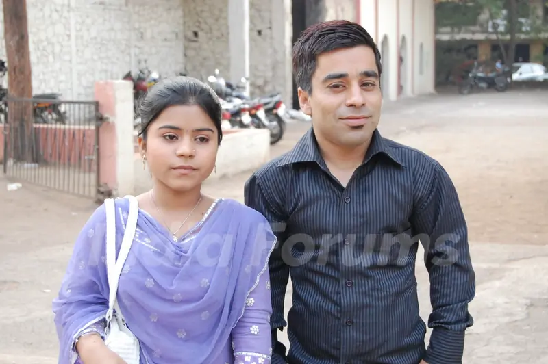 Still image of Bharati and Amit