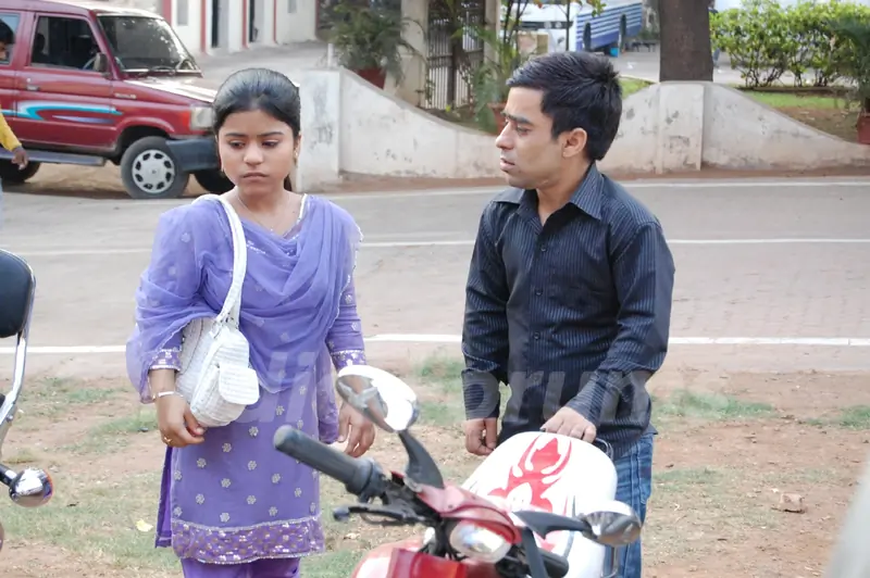 Still image of Bharati and Amit