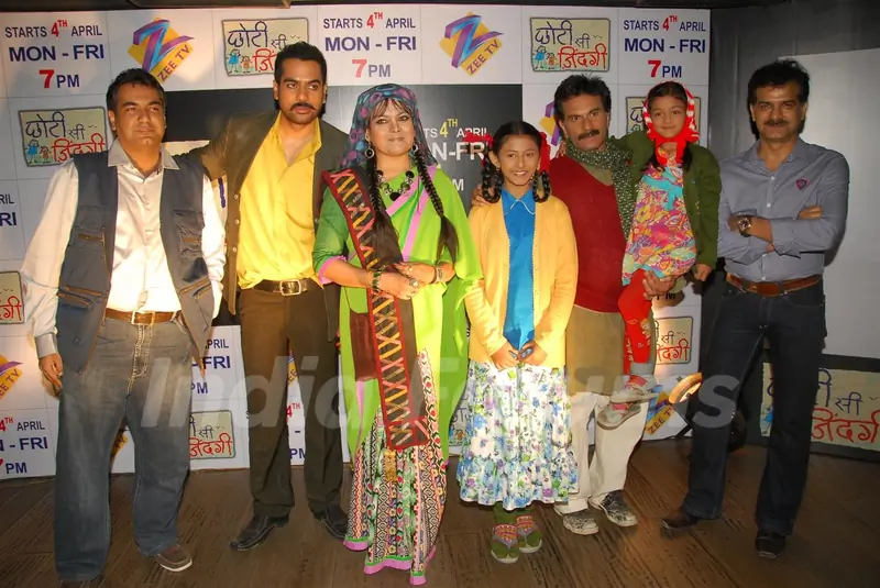 Cast and crew at Press Conference of Zee Tv new show 'Chhoti Si Zindagi'