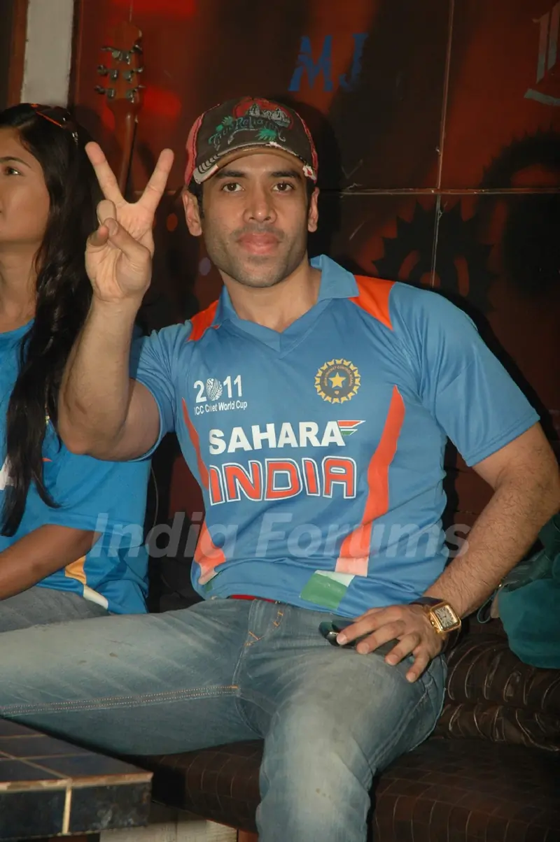 Tusshar Kapoor at E24 Cricket Bash in Andheri