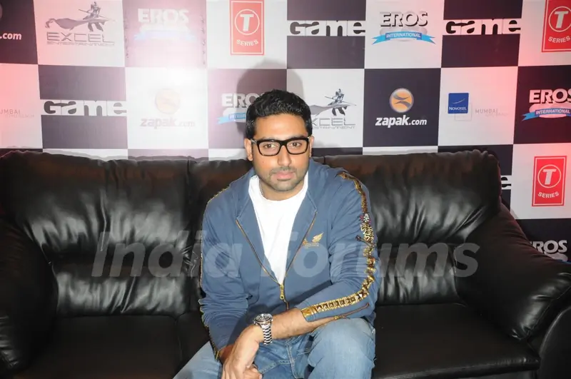Abhishek Bachchan at Zapak.com Game film event at Novotel