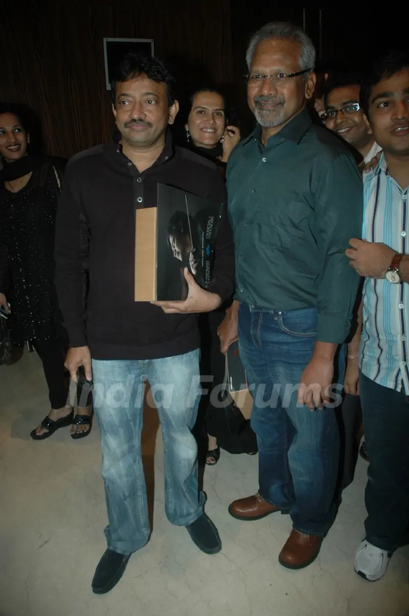 Mani Ratnam unveils AR Rahman's The Spirit of Music at Novotel, Juhu, Mumbai. .