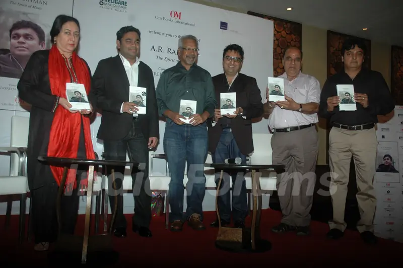 Mani Ratnam unveils AR Rahman's The Spirit of Music at Novotel, Juhu, Mumbai. .