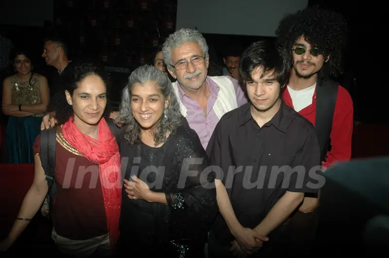 Naseeruddin and Ratna Pathak Shah at 404 music launch at PVR Juhu