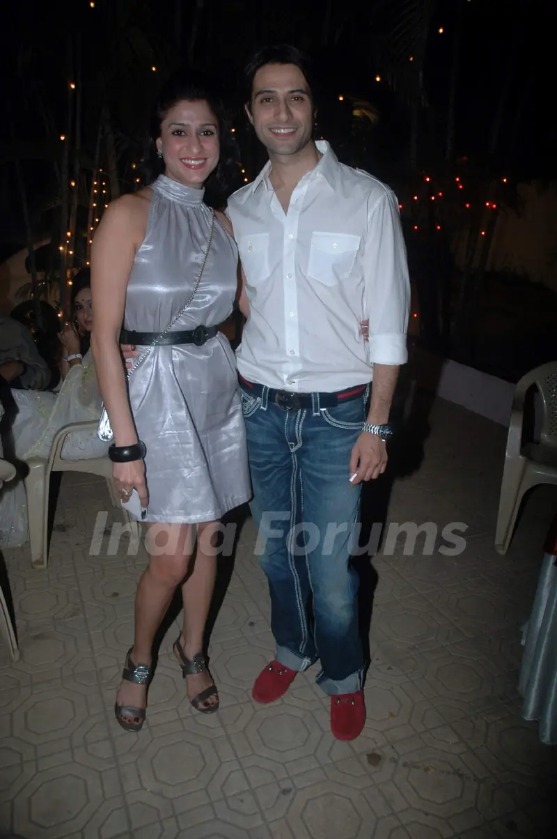 Apoorva and Shilpa Agnihotri at Debina Bonnerjee bday bash at Madh with Retro Theme