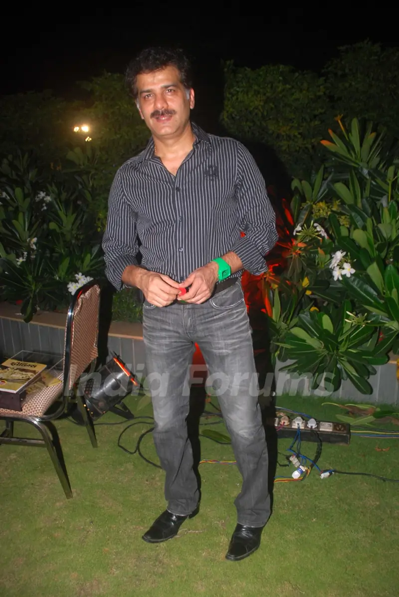 Jamnadas Majethia at Gujrat Maharashtra awards 2011