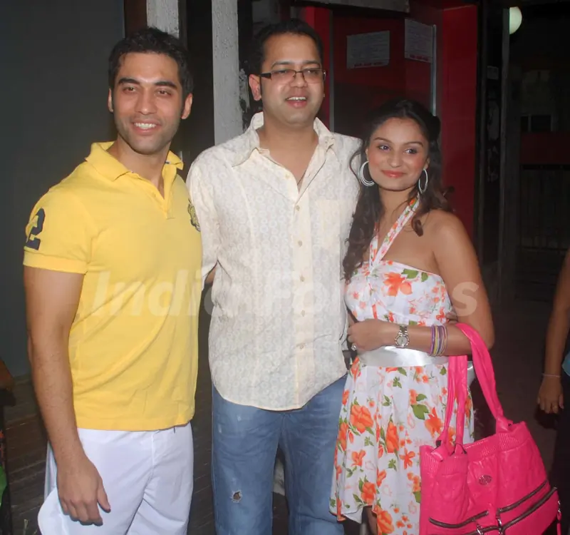 Rahul and Dimpy Mahajan at Kushal Punjabi's Birthday bash