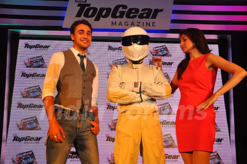 Anushka and Imran launch special issue of BBC Top Gear magazine at Taj Land's End. .