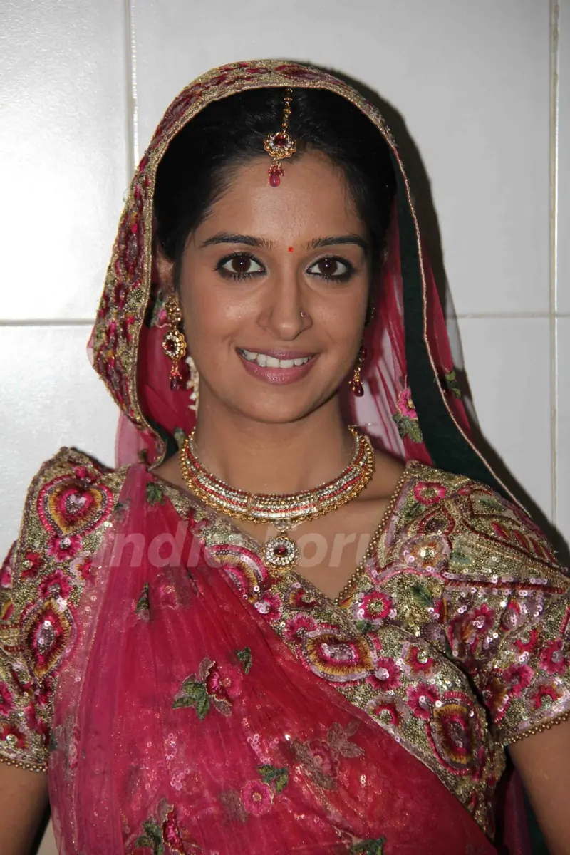 Dipika Samson on the sets of Sasural Simar Ka