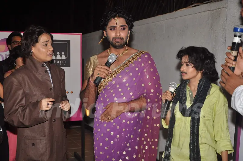 Rohit Khurana and Tina Dutta at Uttaran success bash at Juhu