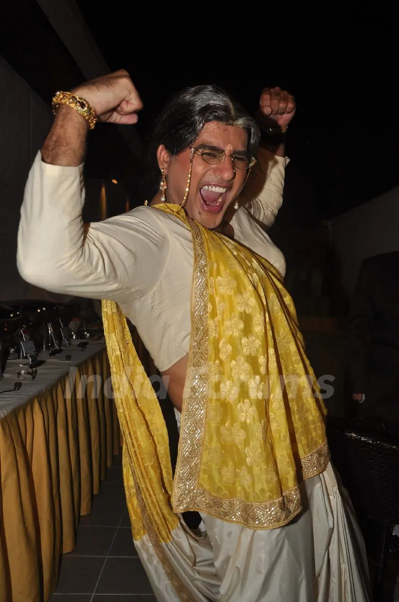 Ayub Khan at Uttaran success bash at Juhu