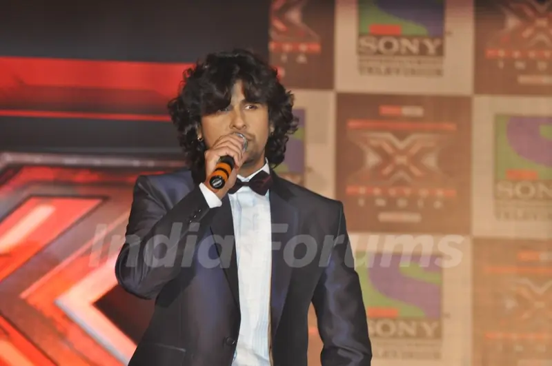 Sonu Nigam at 'X Factor India' Launch