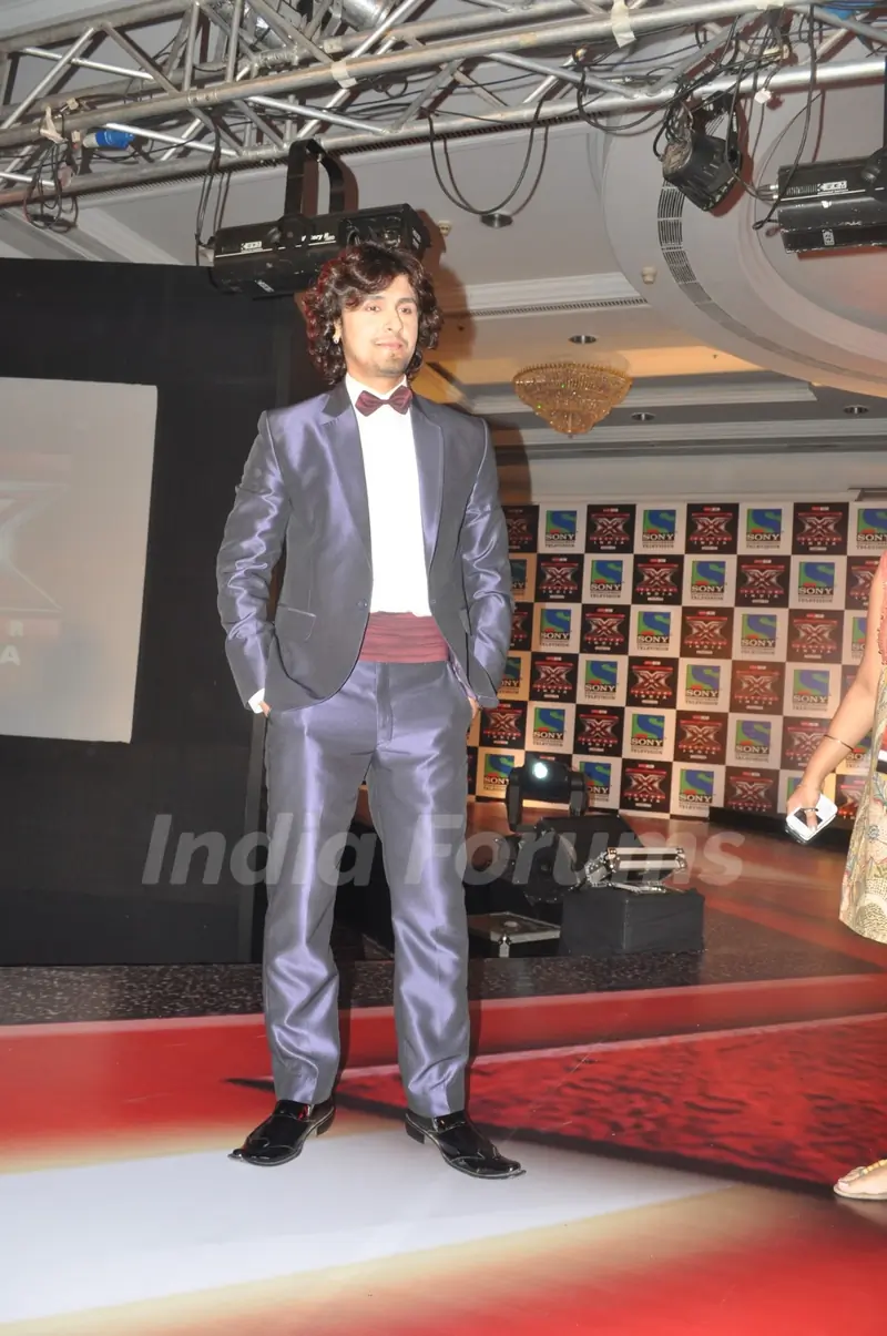 Sonu Nigam at 'X Factor India' Launch