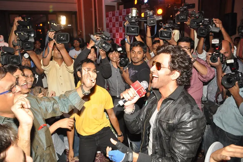 Hrithik Roshan at television’s reality show platform, 'Just Dance' press meet at TajLands End
