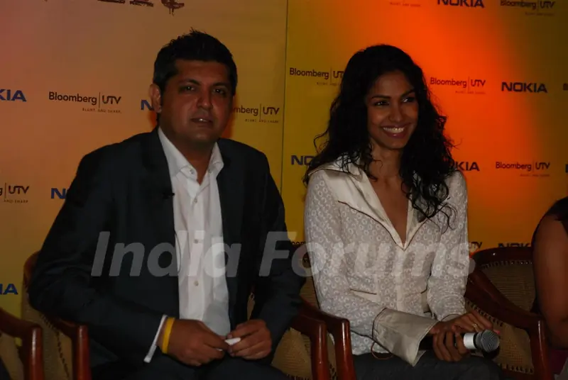 Nethra at 'Bloomberg' UTV's show launch at ITC Parel in Mumbai