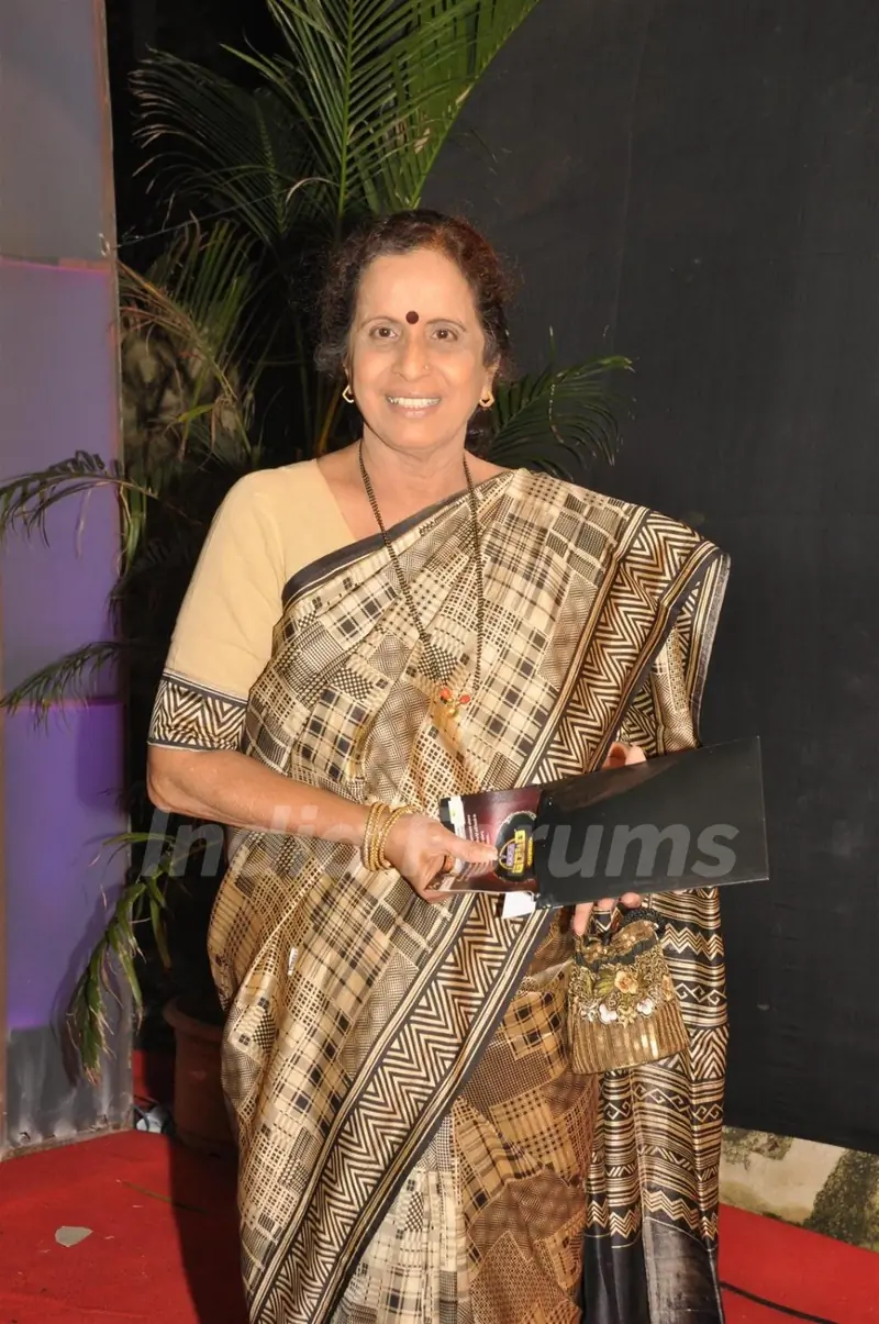 Usha Nadkarni at the Gold Awards at Film City