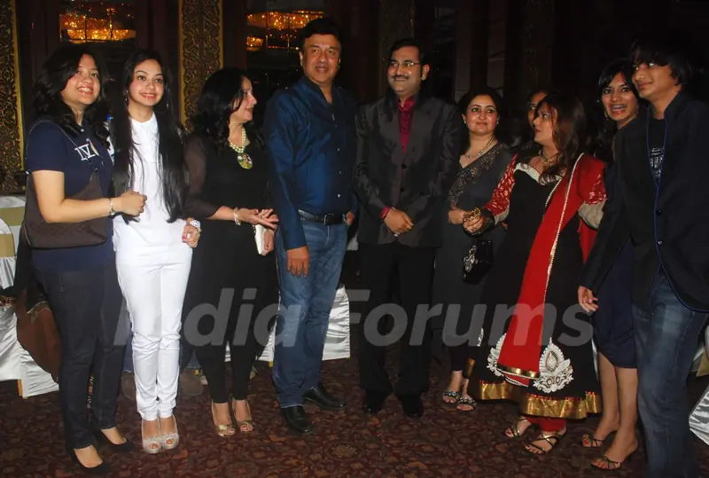 Anu Malik at Sudesh Bhosle's birthday bash