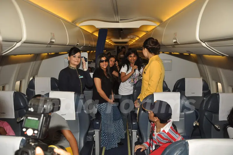 Konkona at Jetspark educational excursion