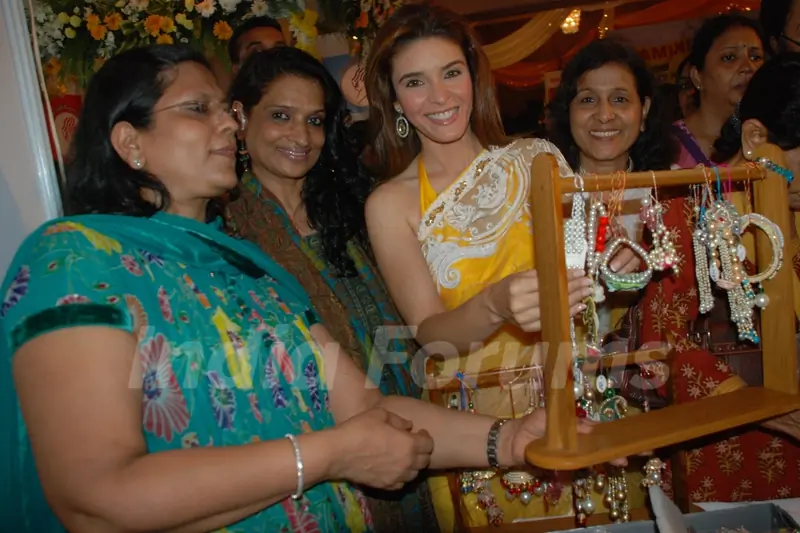 Raageshwari chose to shop from the Rakhi stall and loved the bazaar