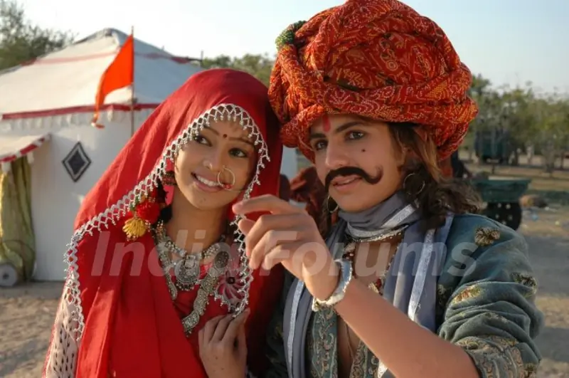 Rajat Tokas and Mugdha Chaphekar in Prithviraj Chauhan