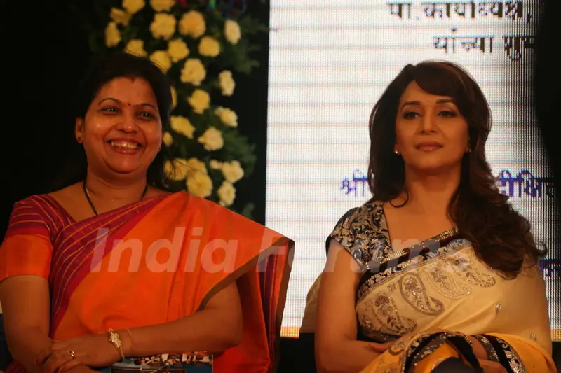 Madhuri Dixit at Valuable Group Virtual BMC School initiative launch