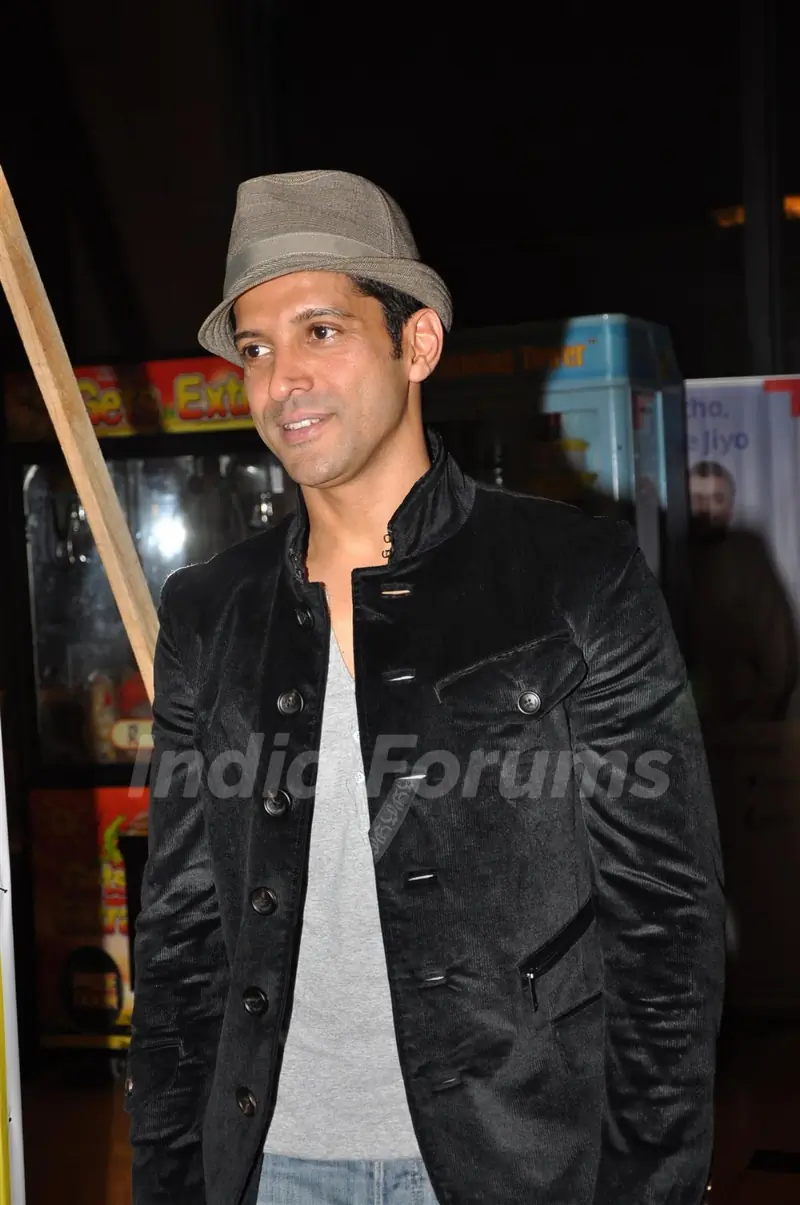 Farhan Akhtar at premiere of movie 'Bubble Gum'