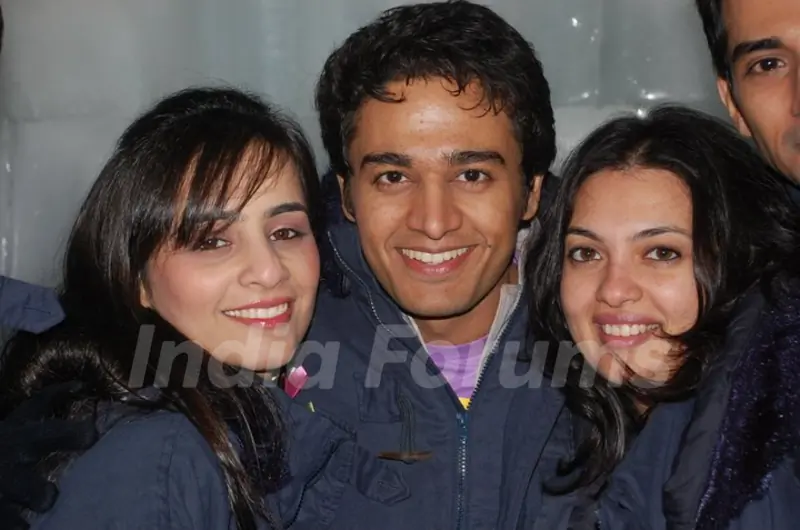 Gaurav Khanna with Tina Kuwajerwala