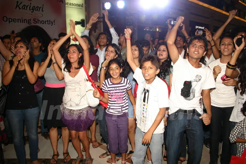A promotional event for the Star Plus's show ''Just Dance