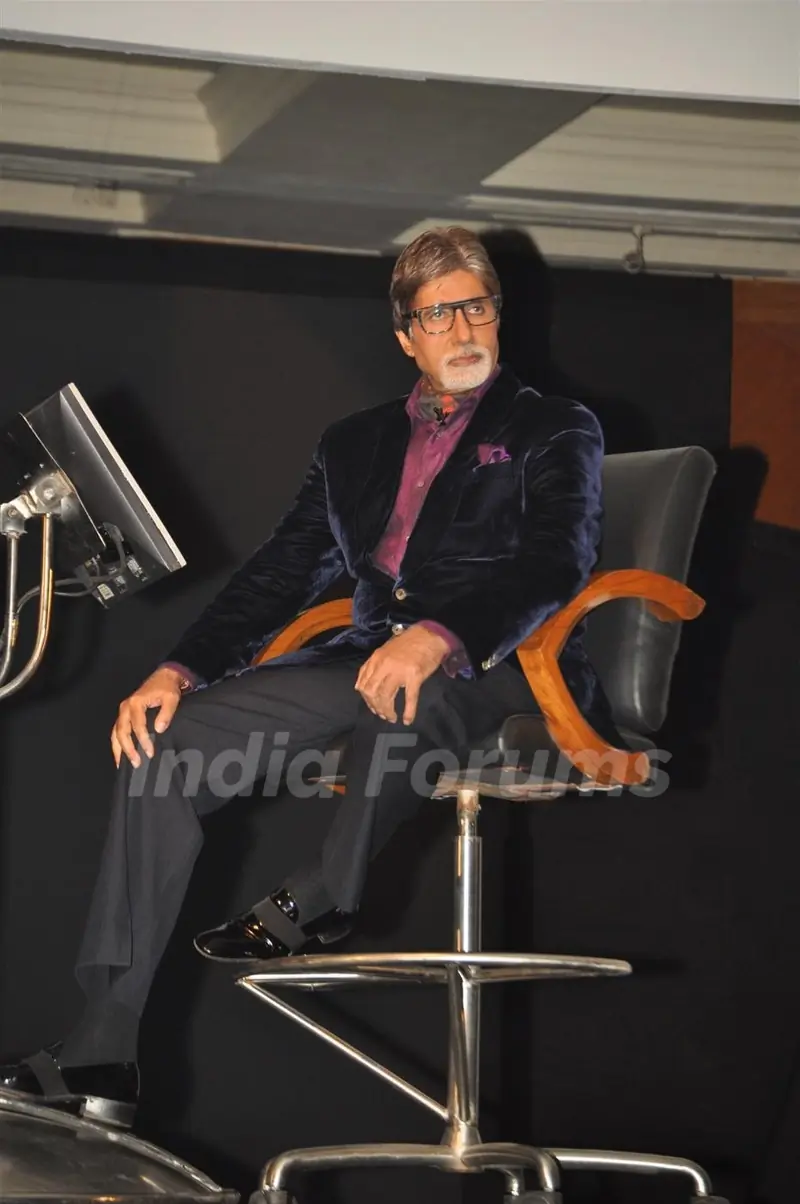 Amitabh Bachchan graces the Kaun Banega Crorepati launch at JW Mariott