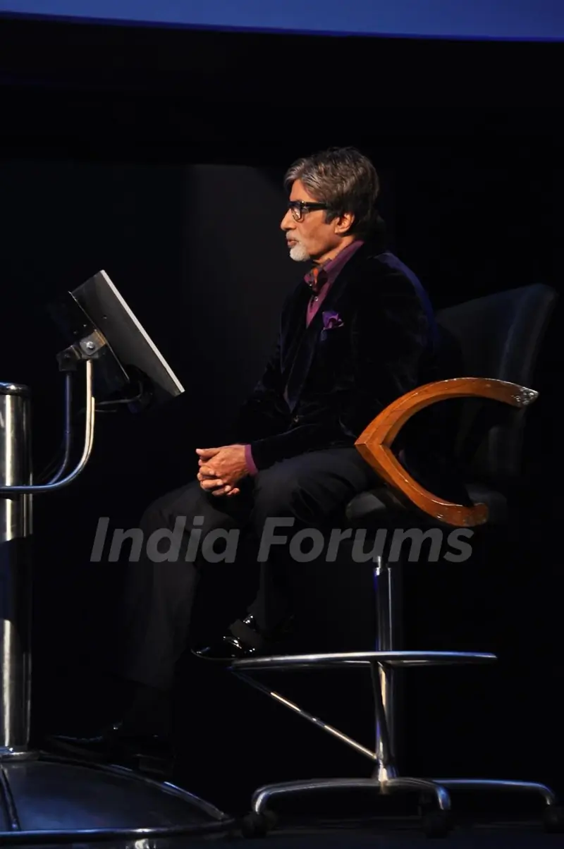 Amitabh Bachchan graces the Kaun Banega Crorepati launch at JW Mariott